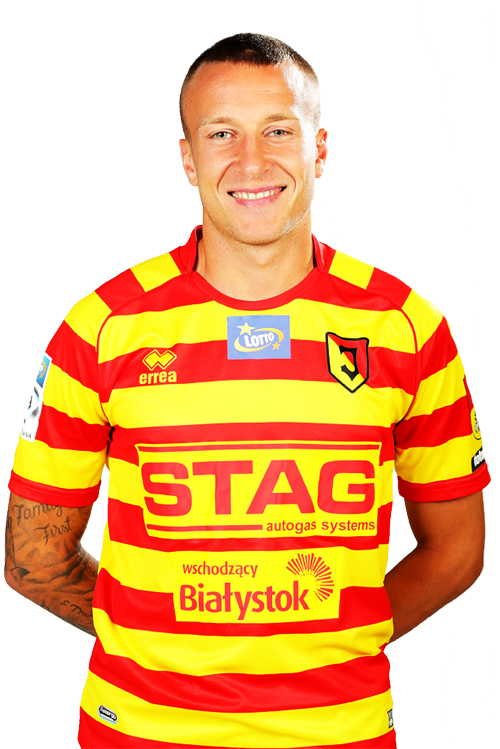 Jacek Góralski (Jagiellonia) Jaga Energy drink